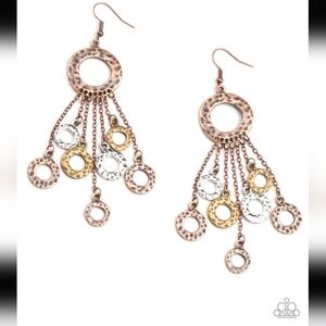 Right Under Your NOISE Multi Earrings Fashion Jewelry -Paparazzi